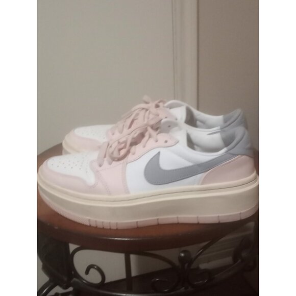 Nike Air Jordan 1 Elevate Low Shoes Womens Size 8 Pink Platform DH7004-600 - Picture 7 of 12